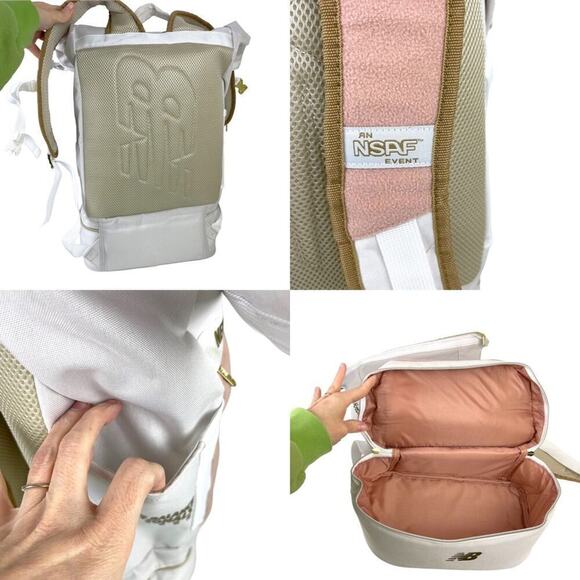 2020 NBNI New Balance Nationals Indoor Championship Backpack Bag Pink Gold White main image 10